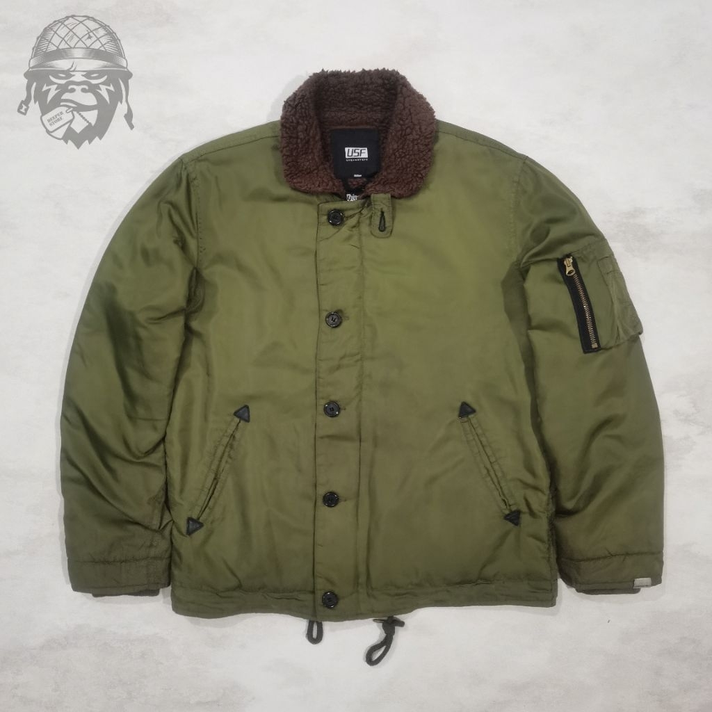 USN N-1 DECK jacket FASHION / jacket US.NAVY DECK / JACKET N-1 DECK SHERPA