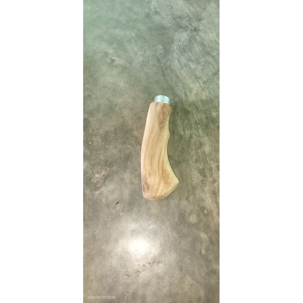 gagang golok gagang pisau serbaguna kayu jati