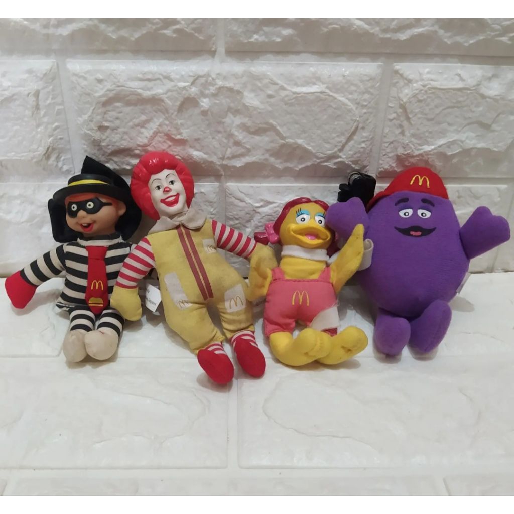 MAINAN HAPPY MEAL VINTAGE MASKOT MCDONALD RONALD & FRIENDS