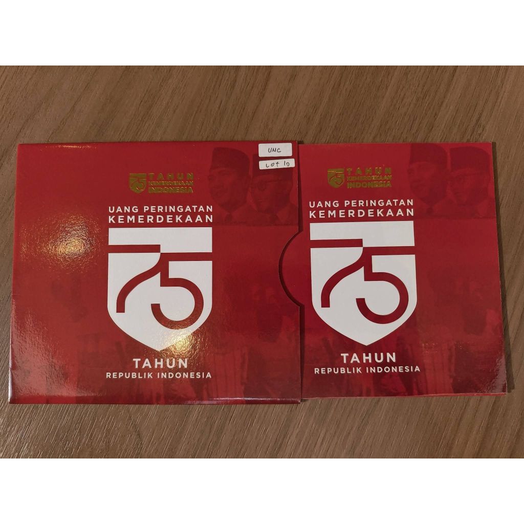 Folder Penyimpanan Uang 75 Ribu + Isi