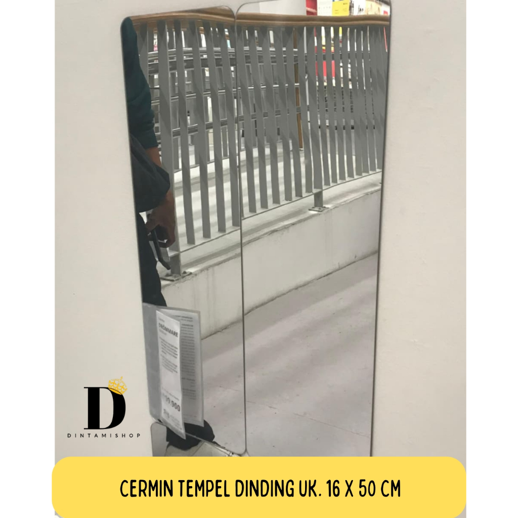 STICKER CERMIN / STICKER TEMPEL DINDING / CERMIN TEMPEL DINDING