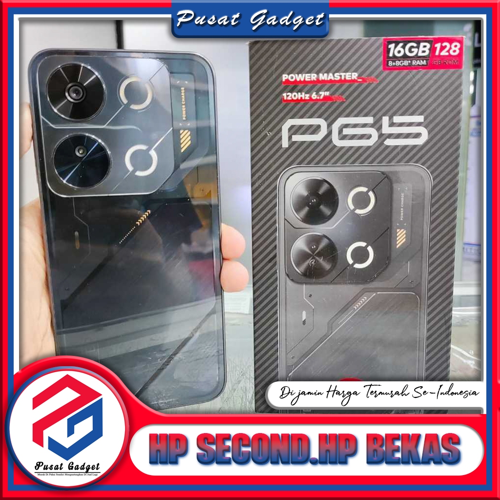 iTel P65 Ram 8 Rom 128GB Second Pusat Gadget