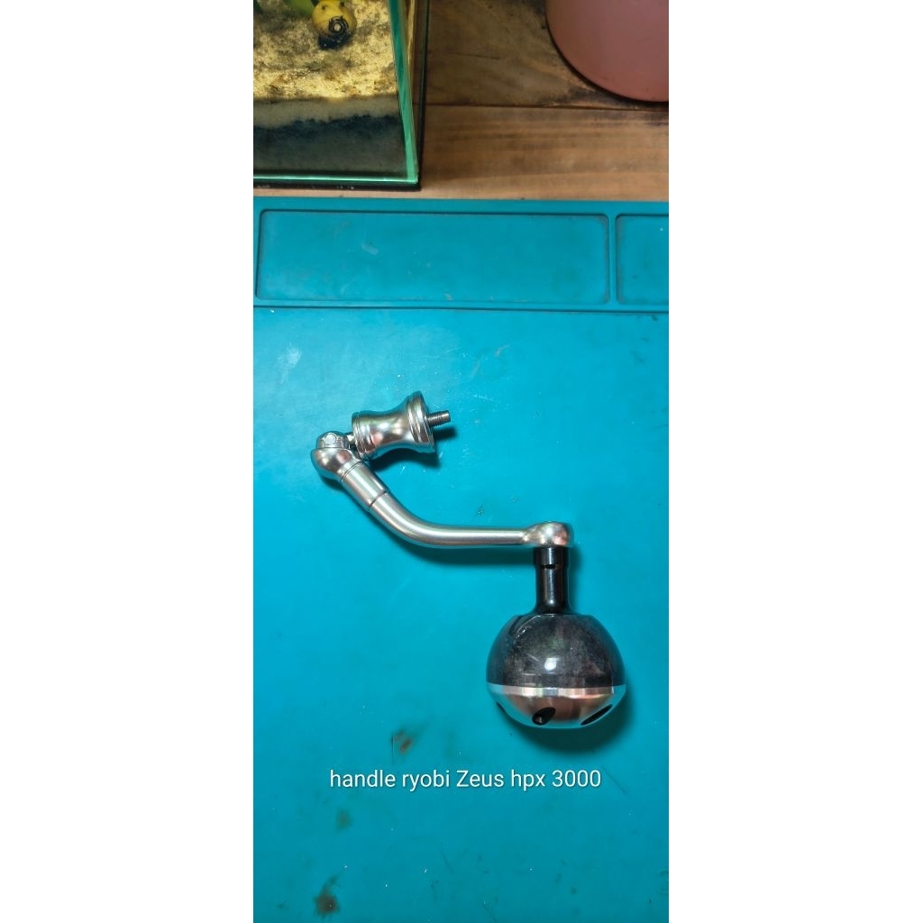 handle reel ryobi Zeus hpx 3000 copotan baru/new