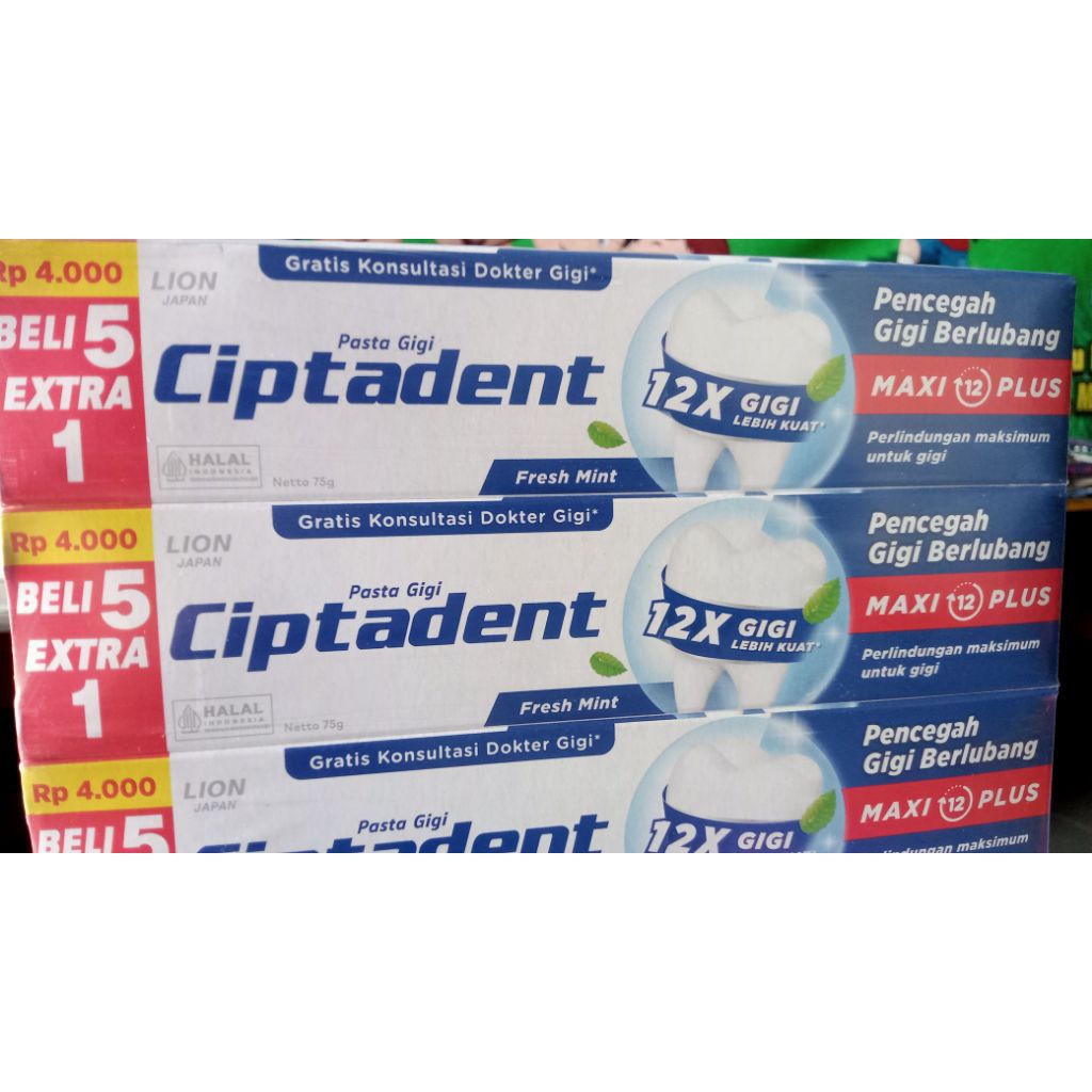 pasta gigi ciptadent 75 gram