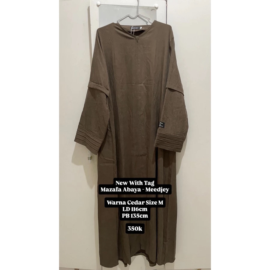 PRELOVED Dress Abaya Gamis Coat BYSOFNI Hi Shafiyya Yoora Sarah Sofni