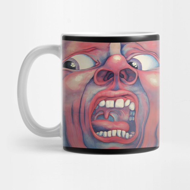 King Crimson Album In the Court of the Crimson King - King Crimson Coffee Mug