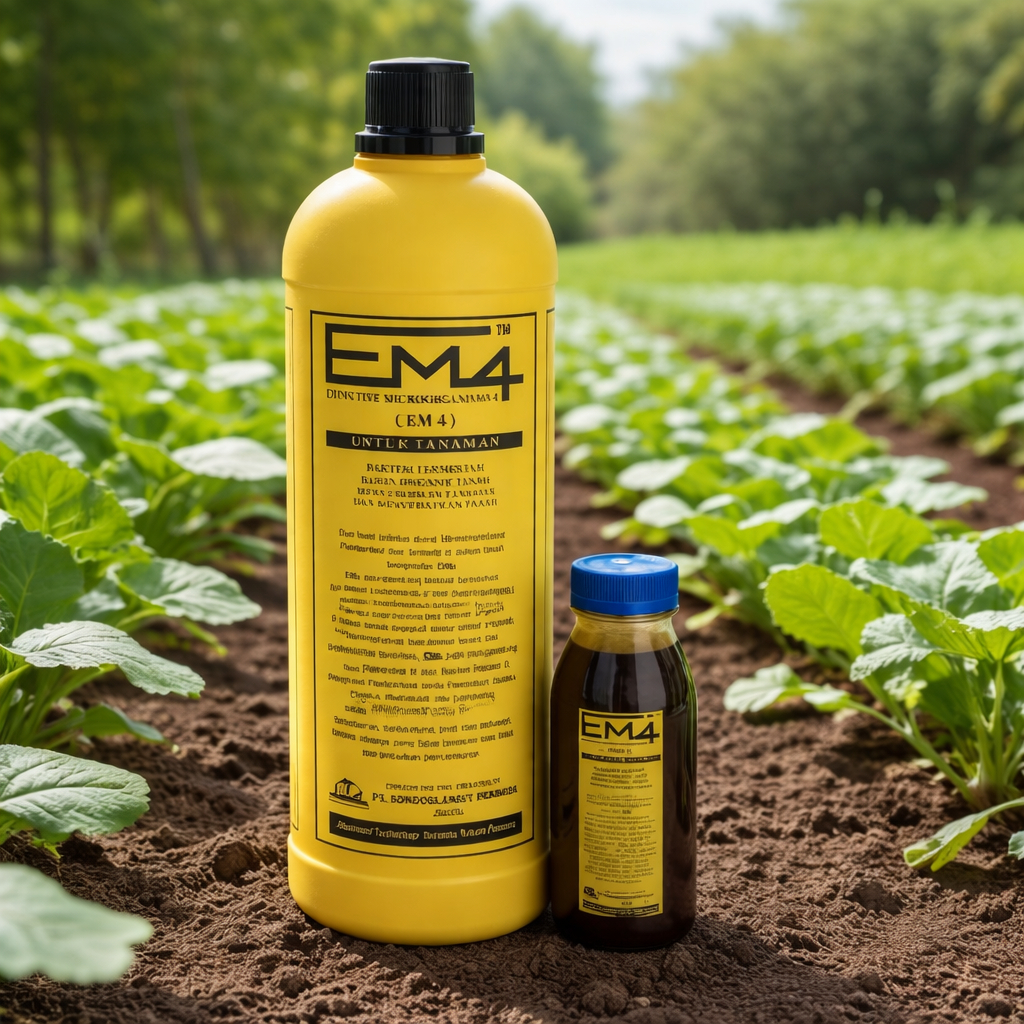 EM4 Repack 100ml – Pupuk Organik Cair untuk Pertanian & Kompos