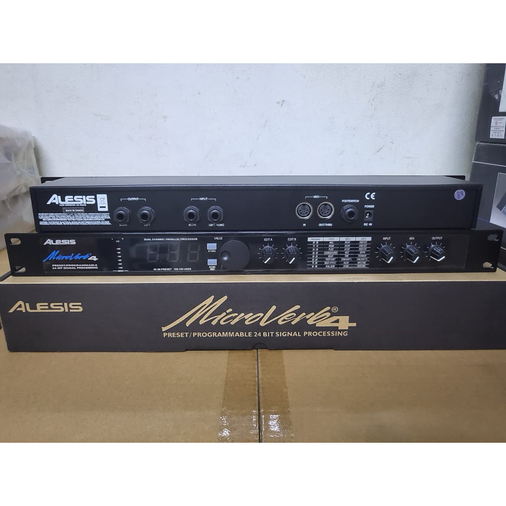 EFFECT VOCAL MICROVERB 4 / MICRO 4 MULTI EFFECT VOCAL MICROVERB4/MICRO4 MADE IN TAIWAN