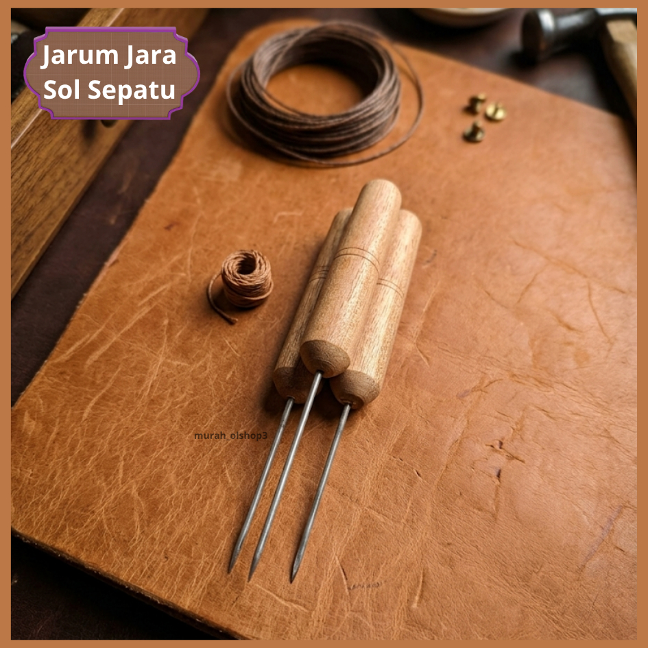 Jarum Jara Ujung Lancip Sol Sepzatu / Jarum Alat Sol / Jarum Jahit Sol A