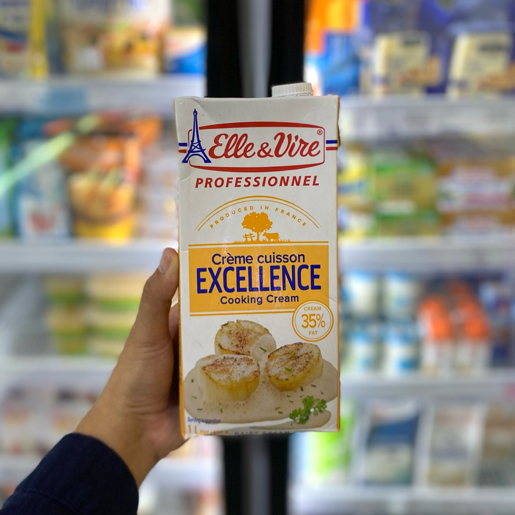 Elle & Vire Cooking Cream 1 Liter Toko May Instan