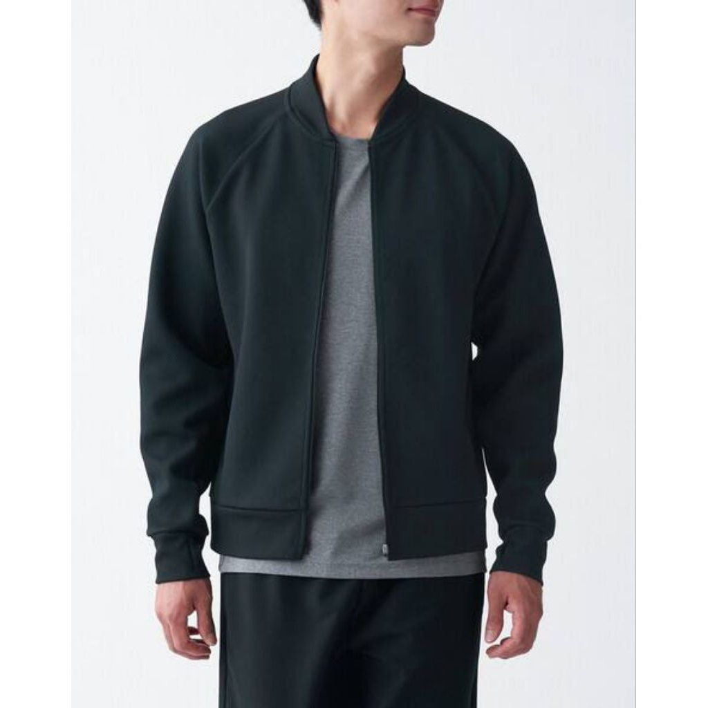 MUJI Double Knit Zip Jacket