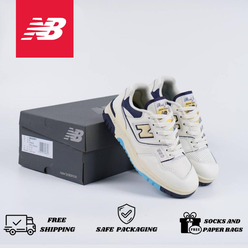 Sepatu New Balance 550 Richpaul Original Pria Wanita NB 550 Premium Sneakers Import