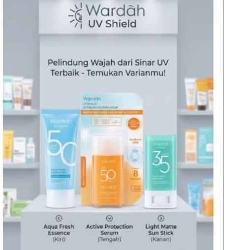 wardah sunscreen/sunblock