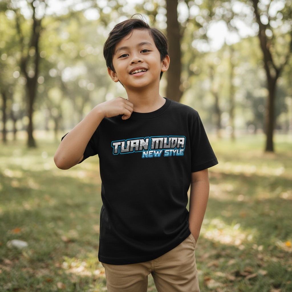 Kaos Anak Bus Mania Tuan Muda / Kaos Gambar Bus Sablon DTF