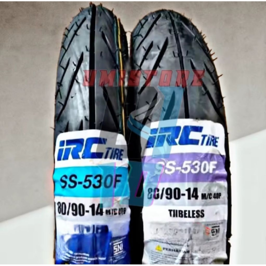 Ban Motor Matic Luar 80/90 Ring 14 - Ban Bekas Suntikan, Tahan Lama, Cocok untuk Beat Mio Vario