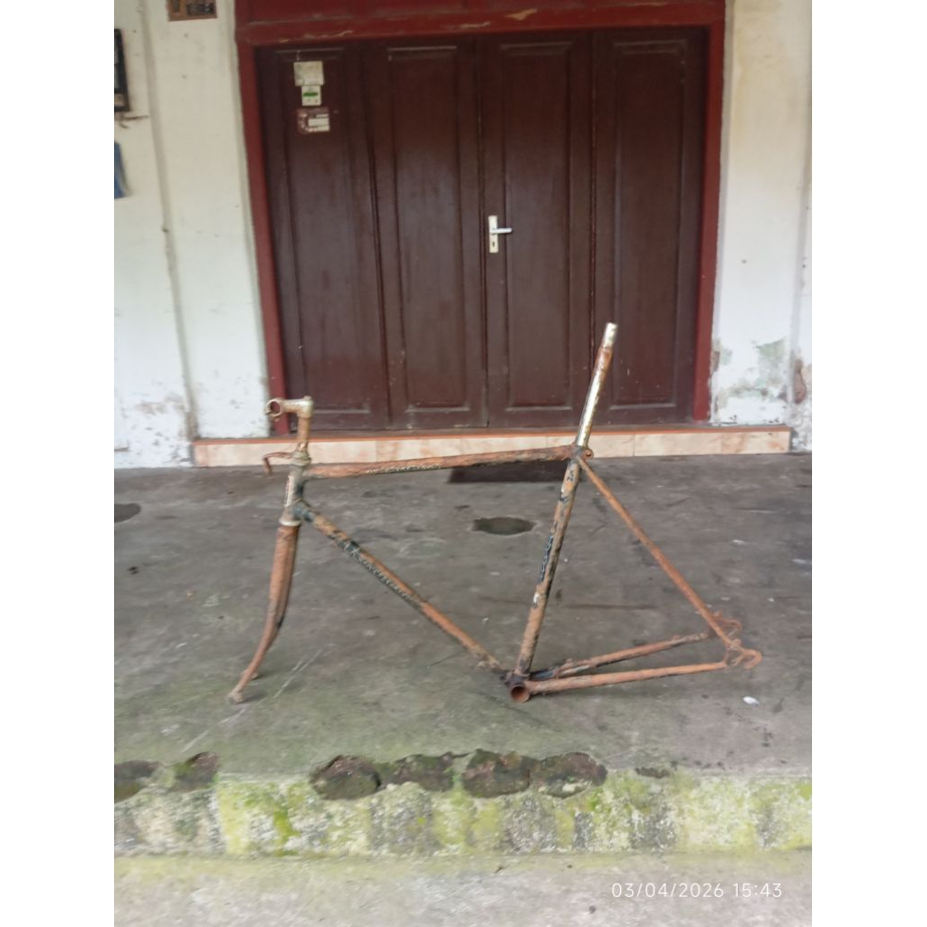 frame balap jadul size 21 inchi