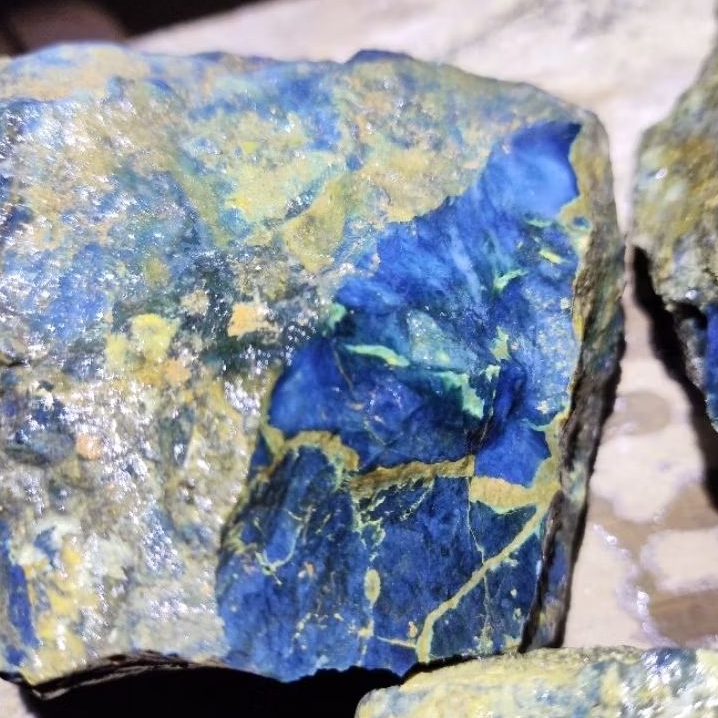 Blue Opal Sukabumi Natural 1 kg - sugih stone