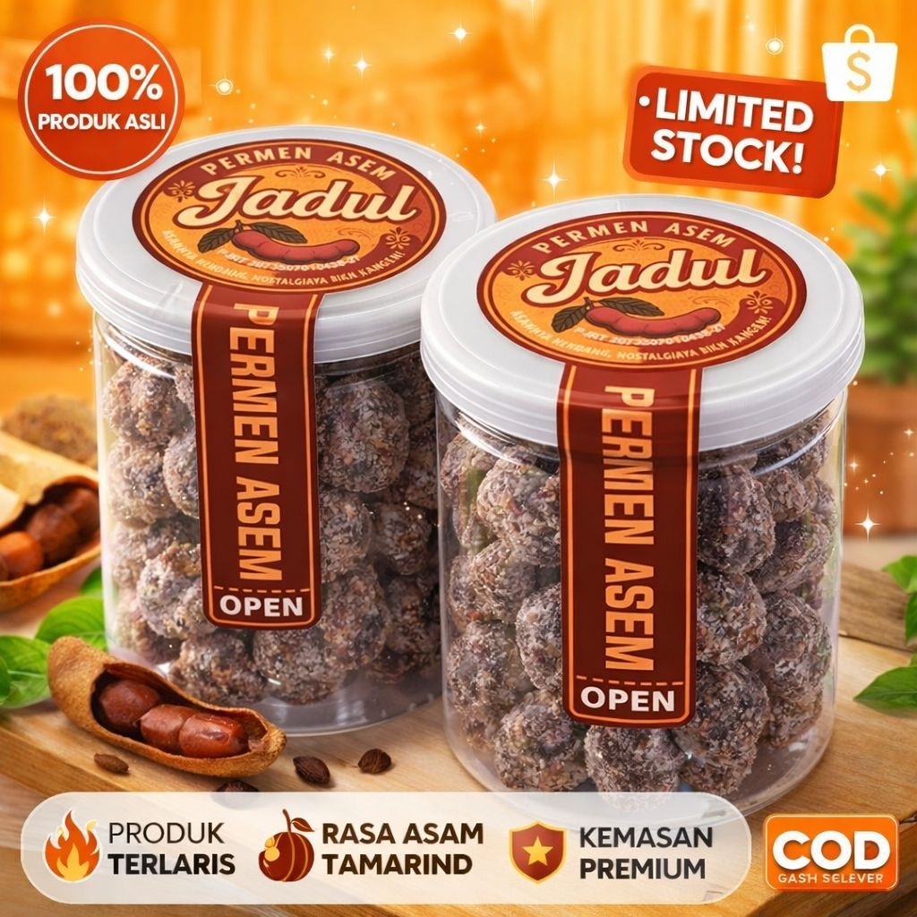 Permen Asem jawa Asli