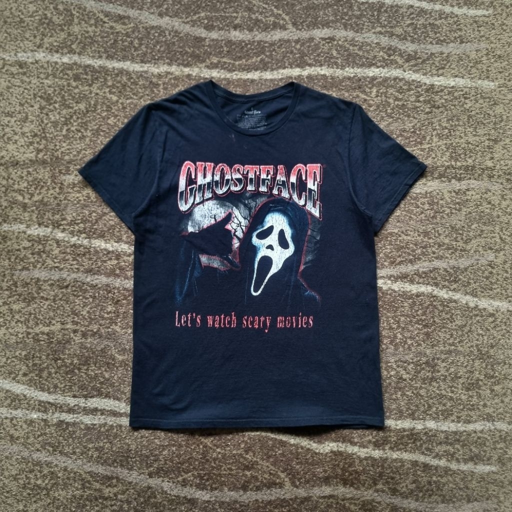 Kaos Ghost Face Hallowen
