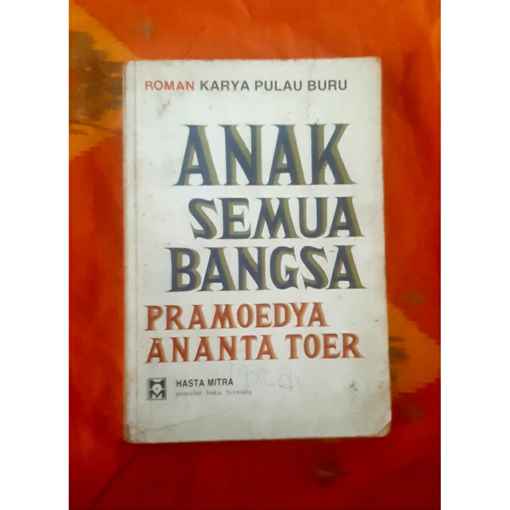 Novel ANAK.SEMUA BANGSA