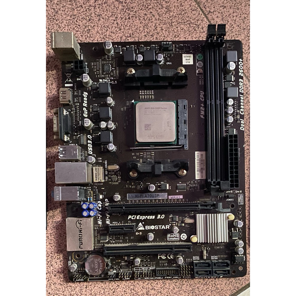 paketan Mobo Fm2+ dan prosesor AMD A10