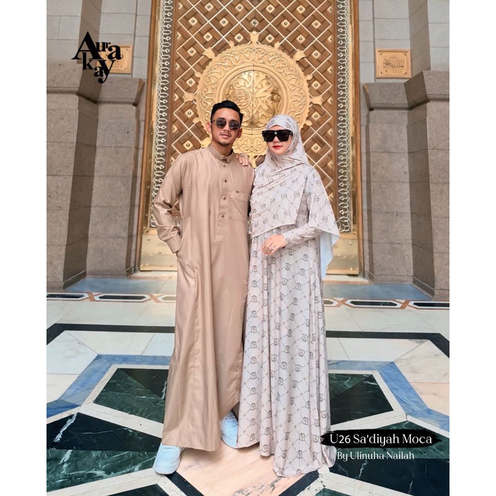 U26 set Sadiyah by Aurakay daily dress nyaman by aurakay