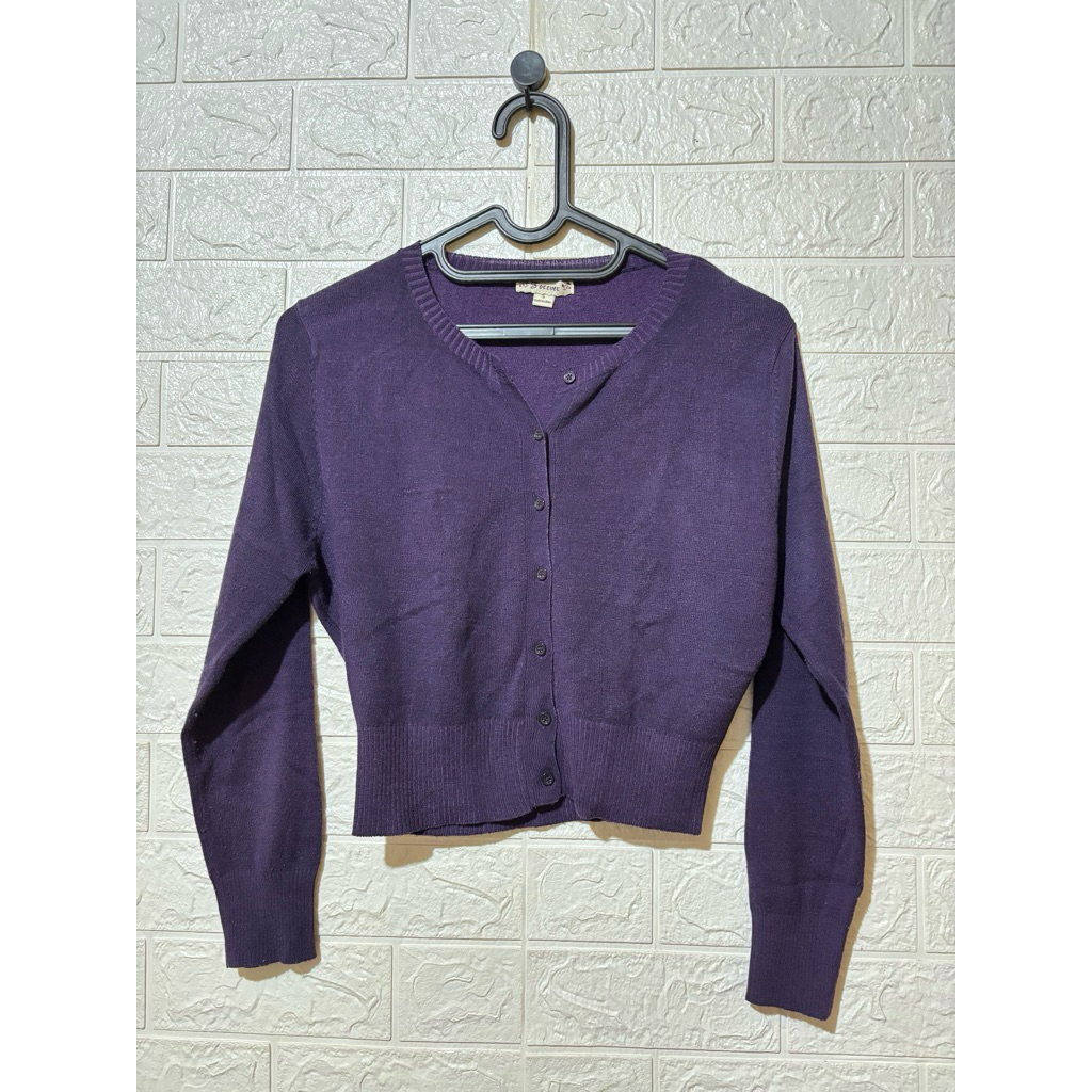Cardigan Ungu
