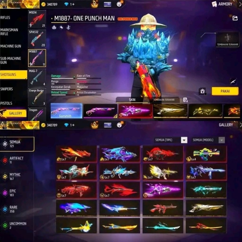 Cod akun fire free sultan Sg opm terbaru mumer