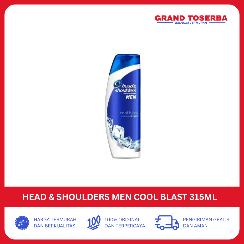 Head & Shoulders Shampoo Men Cool Blast 315 ml