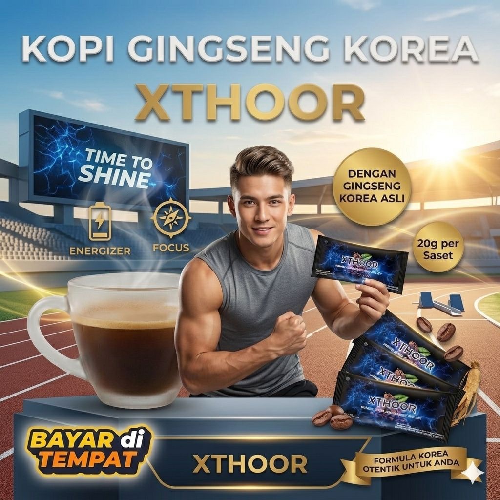 KOPI GINGSENG KOREA XTHOOR Kopinya para juara 