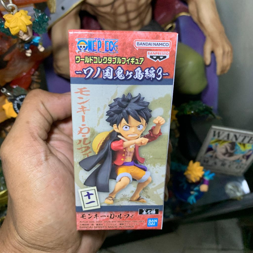 WCF Onigashima vol.3 Monkey D.Luffy One Piece Figure | Mugiwara SHP Egghead Wanokuni Wano DXF GLM FZ