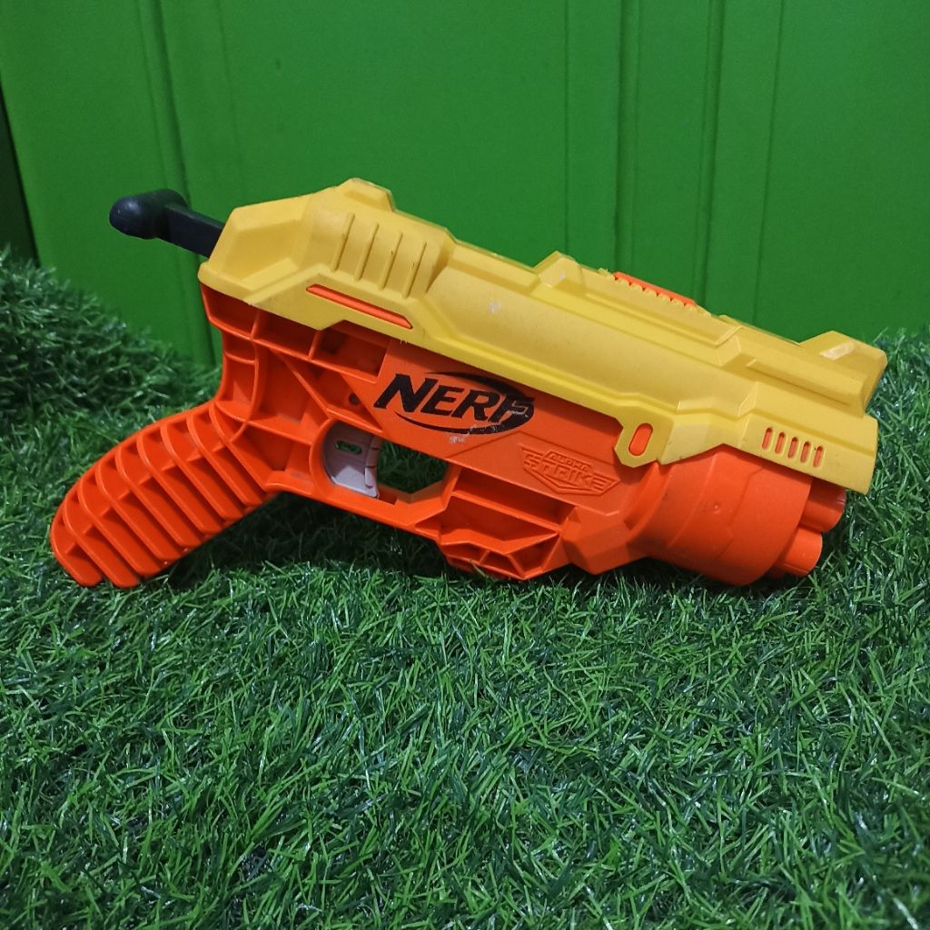 Nerf Alpha Strike Cobra RC-6 Blaster Original Hasbro Mainan Tembak Soft Bullet Second Bekas Preloved