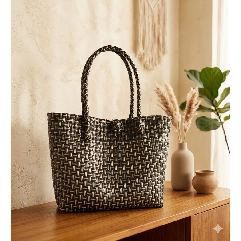 TAS WANITA/JALI BAG/TAS ANYAMAN TALI JALI