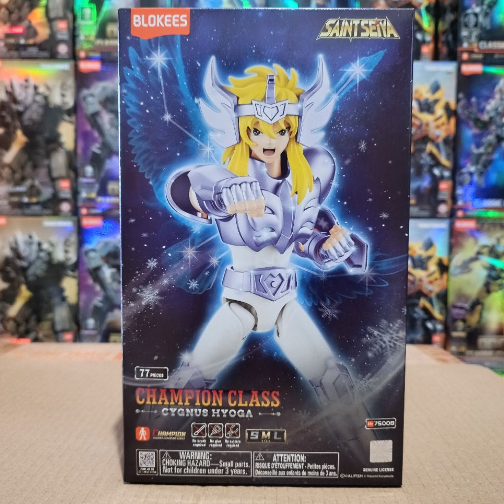 Blokees Saint Seiya Champion Class Cygnus Hyoga 75008 - Blokees Figures Saint Seiya CC 07