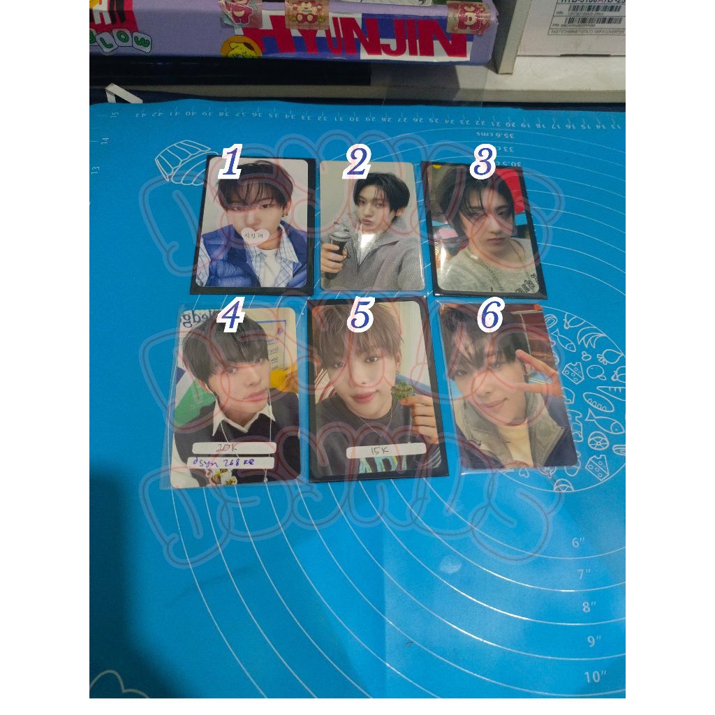 Photocard Official Kickflip Kyehoon, Amaru, Donghwa, Minje, Juwang, Keiju, Donghyeon