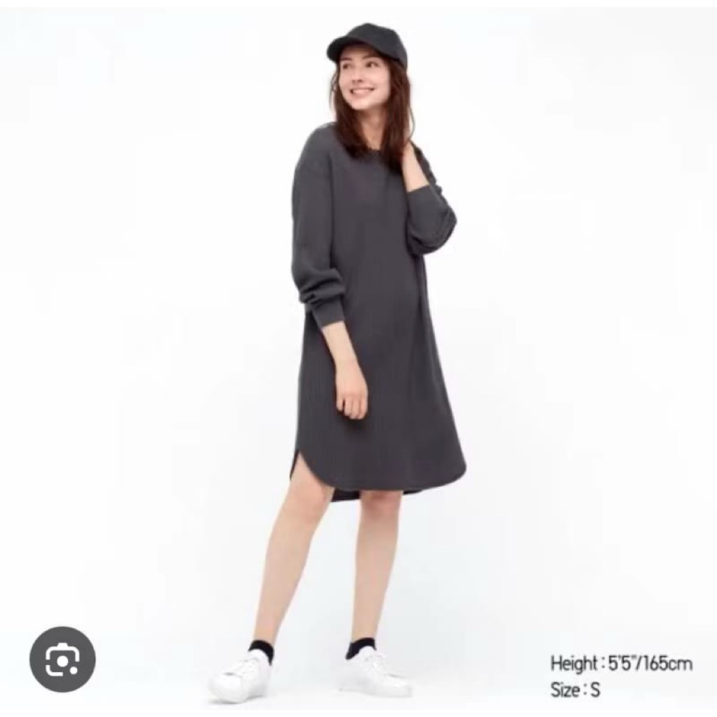 [Preloved] Tunik Waffle Uniqlo Uk S
