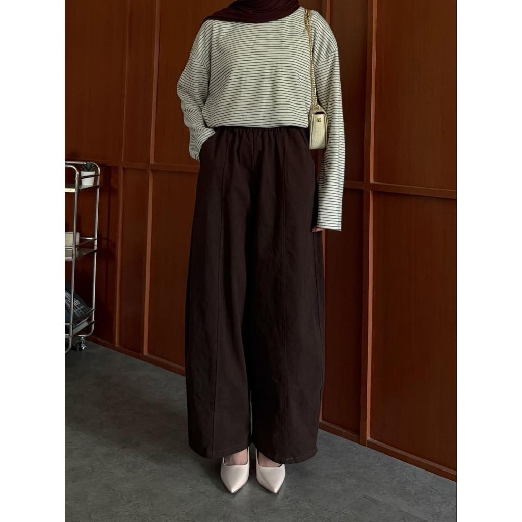 Preloved Lana Barrel Pants Rosellacloset