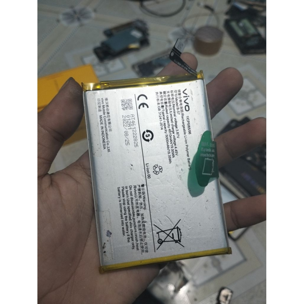 batrei ORI cabutan Vivo y16 normal
