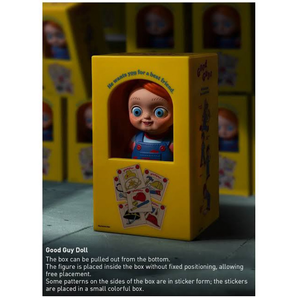 Popmart Chucky Figure - Good Guy Doll unsealed