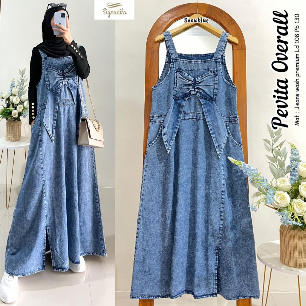 OVERALL WANITA DEWASA PEVITA JOVIE LEA JANETA