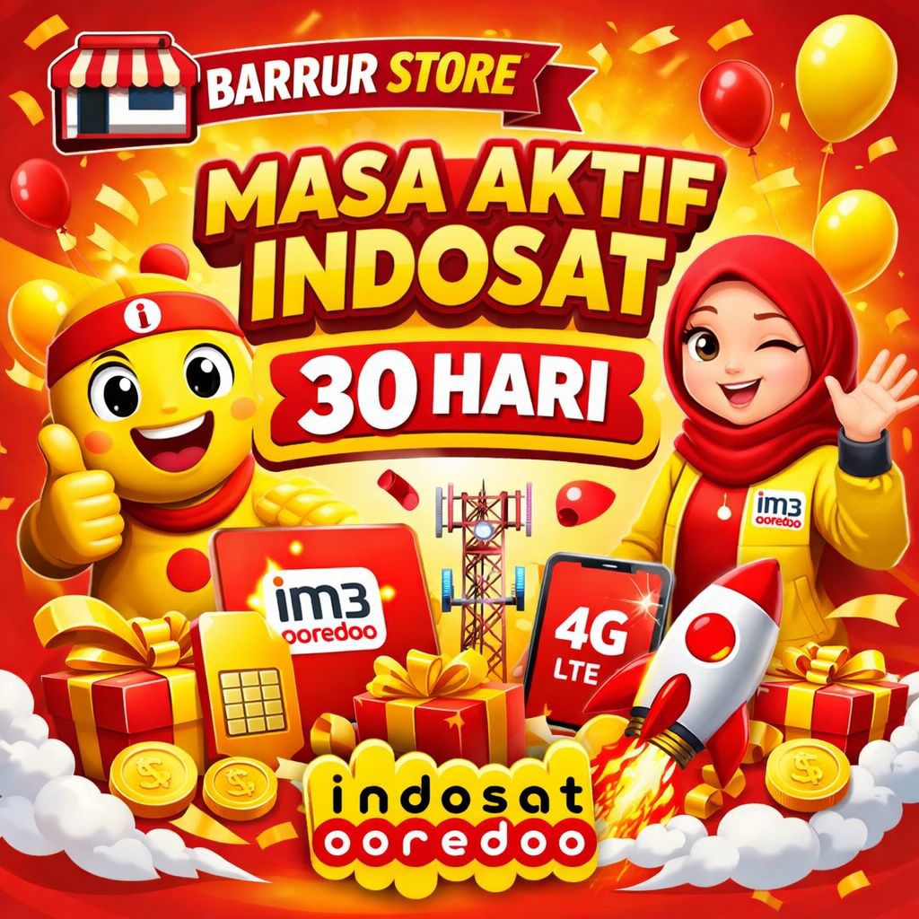 MASA AKTIF INDOSAT 30 HARI