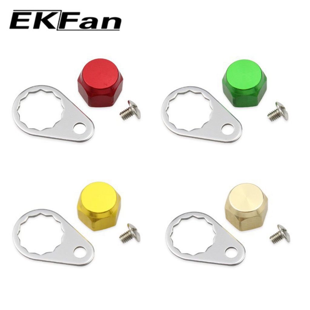 Ekfan Handle Nut Set Reel BC Daiwa 8x5mm Handle Kiri