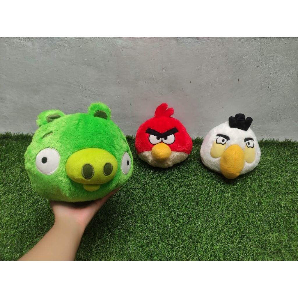 Boneka angry birds ori angry birds changi airport Singapore