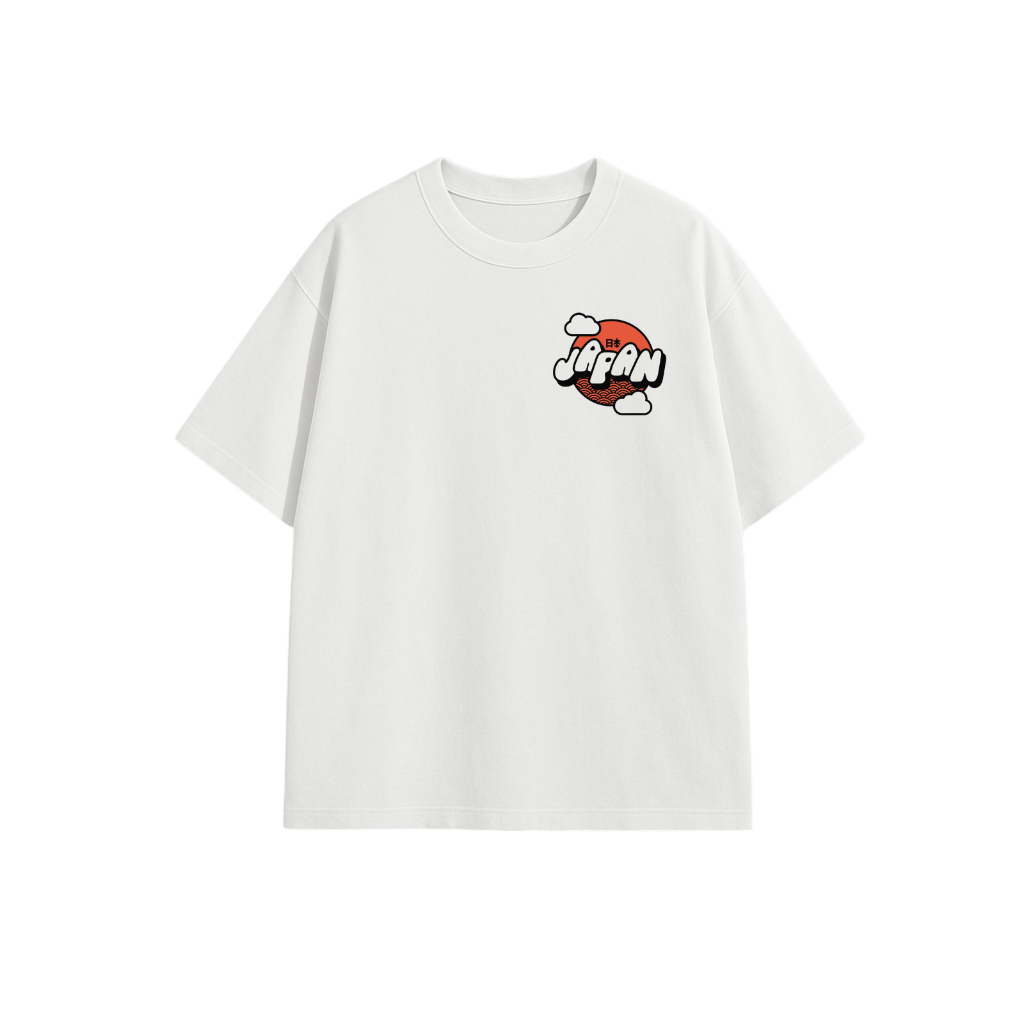 Kaos Oversize Pria Wanita Japanese Locality Cotton Combed 30s T Shirt Distro Kekinian Unisex - CASVO