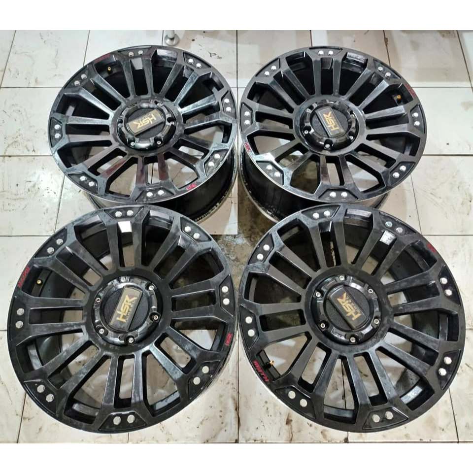 Jual velg second hsr myth05 ring 20 cocok buat pajero fortuner hilux dc triton dll