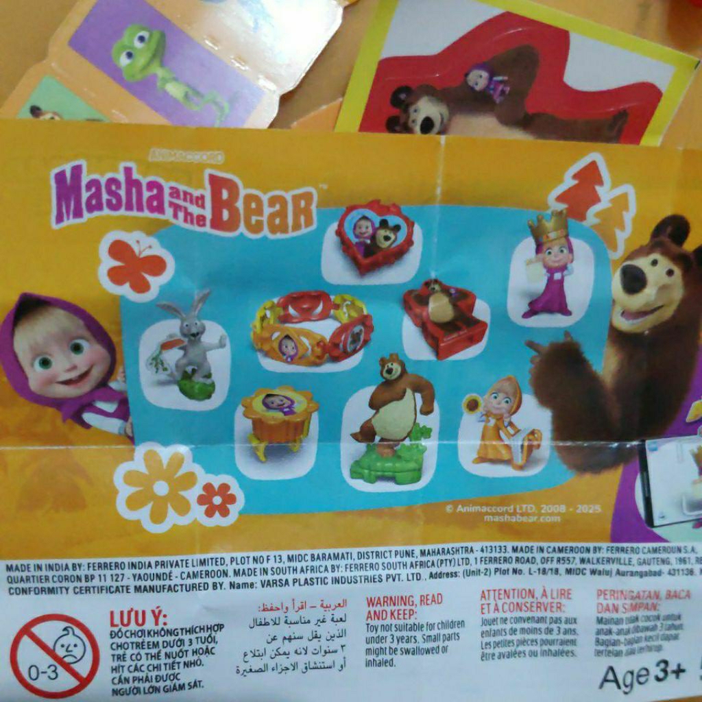 Hadiah Marsha And The Bear x Kinde Joy | Original Asli Mainan Saja
