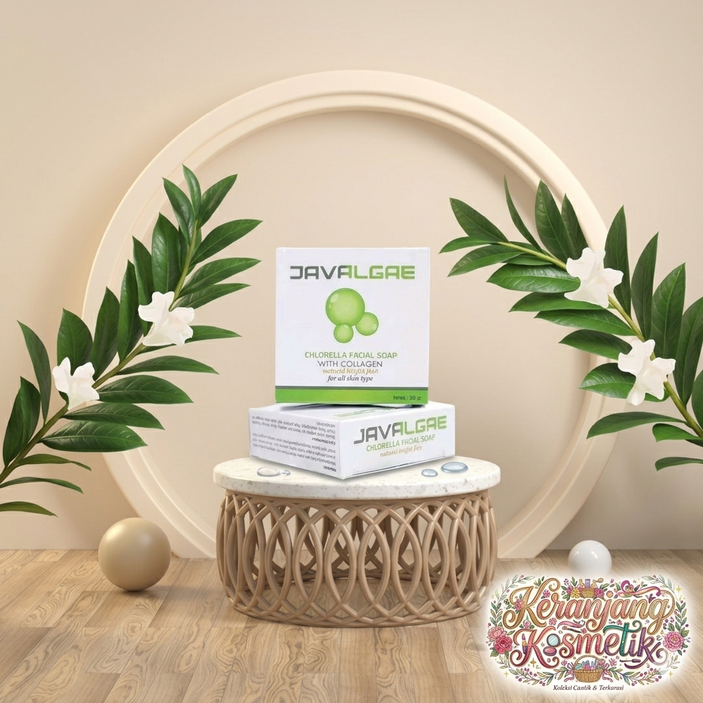 JAVALGAE NASA -  SABUN COLLAGEN - FACIAL FOAM COLLAGEN NASA - SABUN PERAWATAN WAJAH
