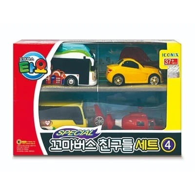 Tayo Set Diecast Mobil Style Mini Car Set Tyx 117001