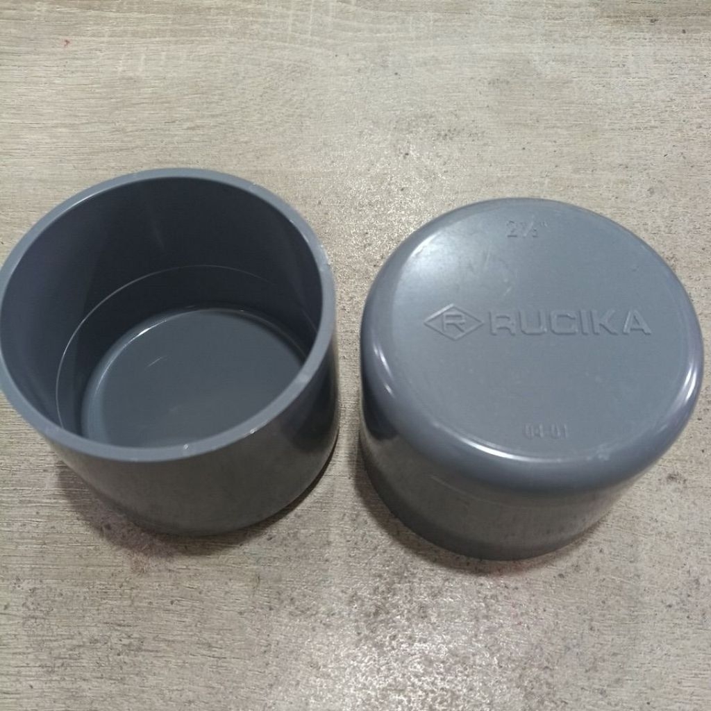 Dop Rucika 2.5" D / Cap / Tutup pipa  2½ inci Rucika