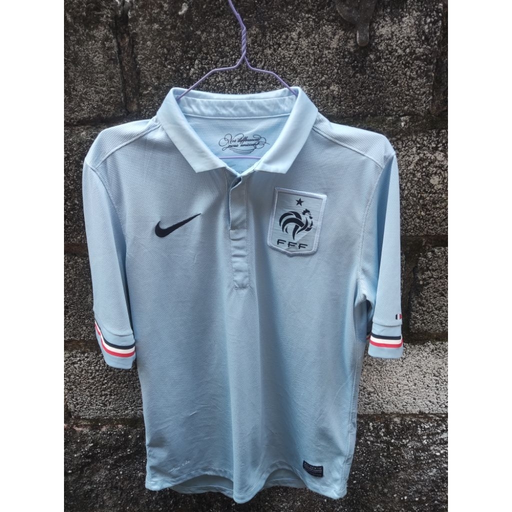 Jersey nik* home prancis france 2013/2014 vintage retro timnas original